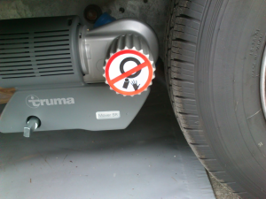 Camper 530 montage mover