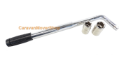 Truma 60010-00700  Anschwenksystem  Anschwenkhebel (Gebraucht)<BR>für Carver 