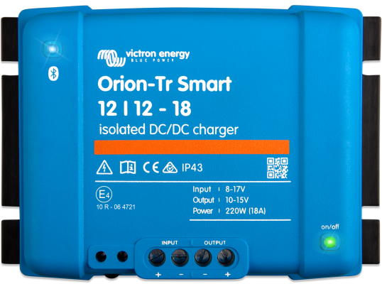 -foto-1Victron ORI121222120 Orion Tr Smart 12 12 18A 220W Isolated DC DC charger